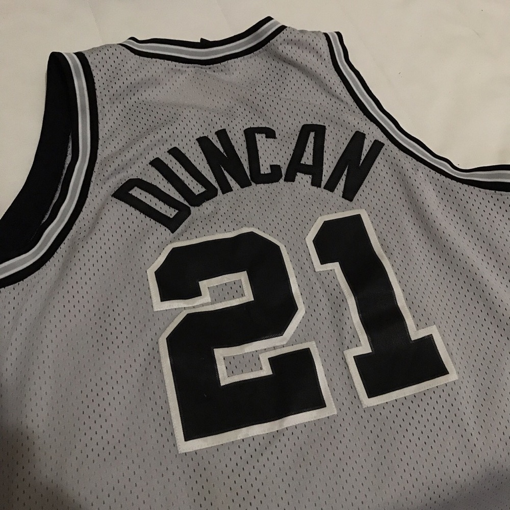 Vintage Tim Duncan Jersey